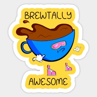 Brewtally Awesome Sticker